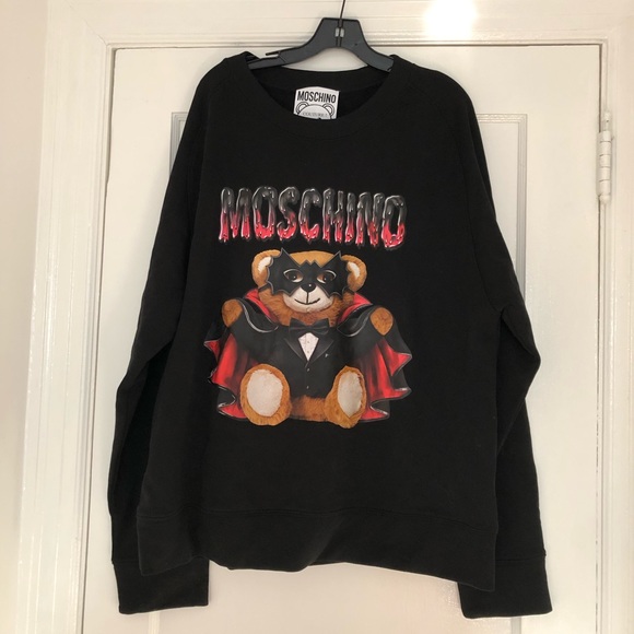 Moschino Sweater (Free Dior Lip Glow & Rolex Table Book)